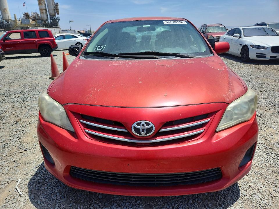 2013 Toyota Corolla VIN 5YFBU4EE1DP115405 COPART salvage auction — REAR END, Az - Dis/Dlr/Exp Only Clean Title, sold $1,150 on 2026-07-31 (photo 5)