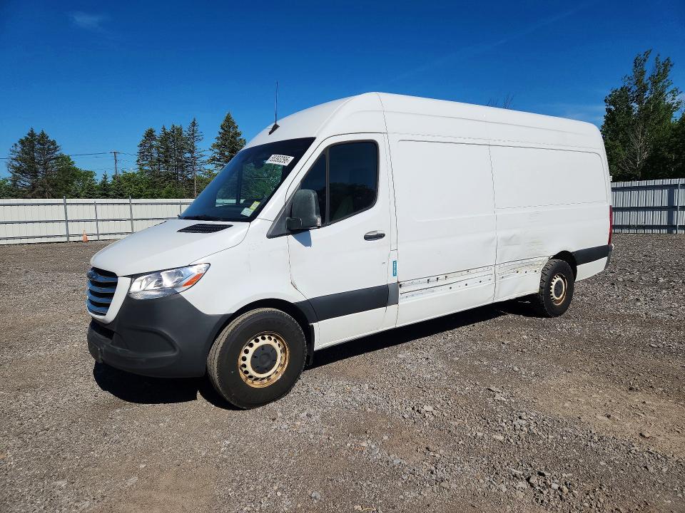 2021 Freightliner Sprinter 2500 VIN W2W4DCHY2MT052744 COPART salvage auction — SIDE, NY - CERTIFICATE OF TITLE (P), sold $9,300 on 2026-07-13 (photo 1)