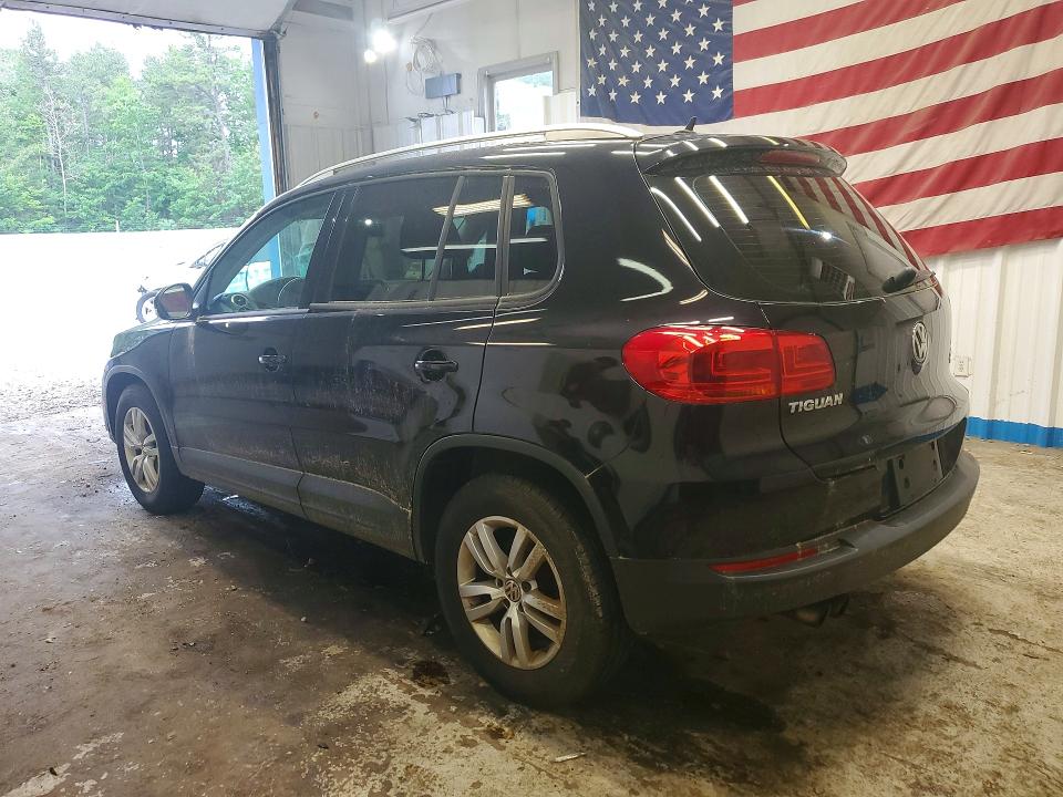 2014 Volkswagen Tiguan VIN WVGBV3AX2EW596073 COPART salvage auction — NORMAL WEAR, ME - CERTIFICATE OF TITLE, sold $350 on 2026-07-02 (photo 2)