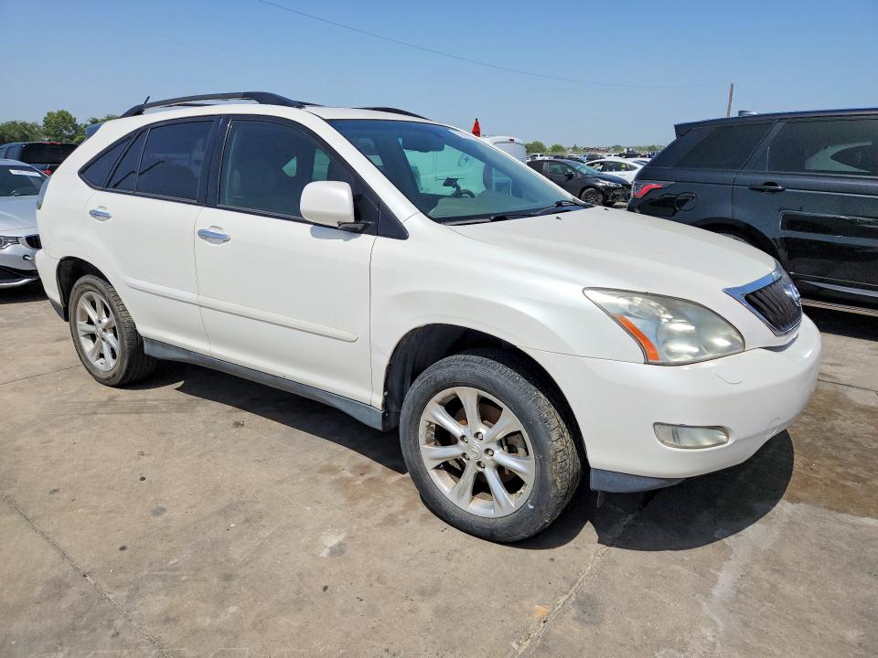 2009 Lexus Rx350 VIN 2T2GK31U09C072875 COPART salvage auction — NORMAL WEAR, Tx - Certificate Of Title, sold $950 on 2026-07-04 (photo 4)
