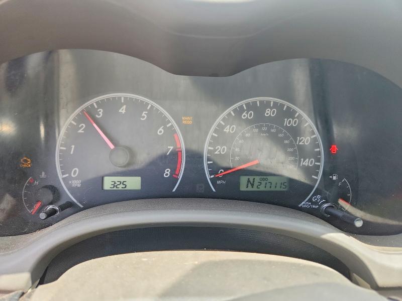 2009 Toyota Corolla VIN JTDBL40E699093893 COPART salvage auction — MINOR DENT/SCRATCHES, Ca - App For Dup Clean Or Ac, sold $825 on 2026-07-10 (photo 9)