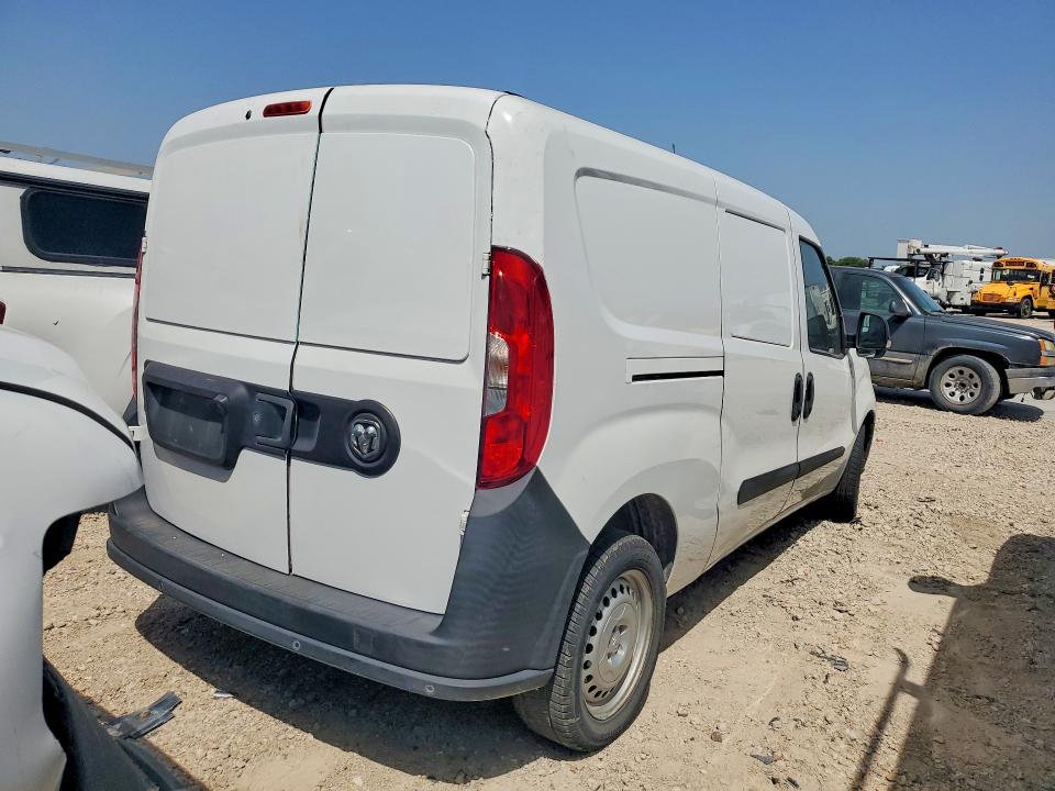 2017 Ram Promaster city VIN ZFBERFAB6H6D26396 COPART salvage auction — NORMAL WEAR, TX - CERTIFICATE OF TITLE (P), sold $2,500 on 2026-07-27 (photo 3)