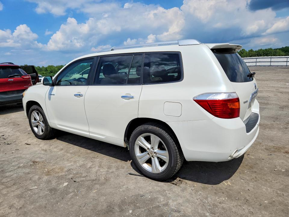 2009 Toyota Highlander VIN JTEDS42A292086661 COPART salvage auction — FRONT END, Va - Certificate Of Title, sold $2,700 on 2026-07-15 (photo 2)