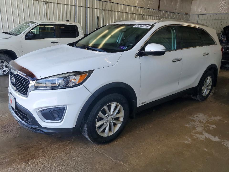 2017 Kia Sorento VIN 5XYPGDA30HG231299 COPART salvage auction — FRONT END, Wv - Certificate Of Title, sold $3,000 on 2026-07-29 (photo 1)