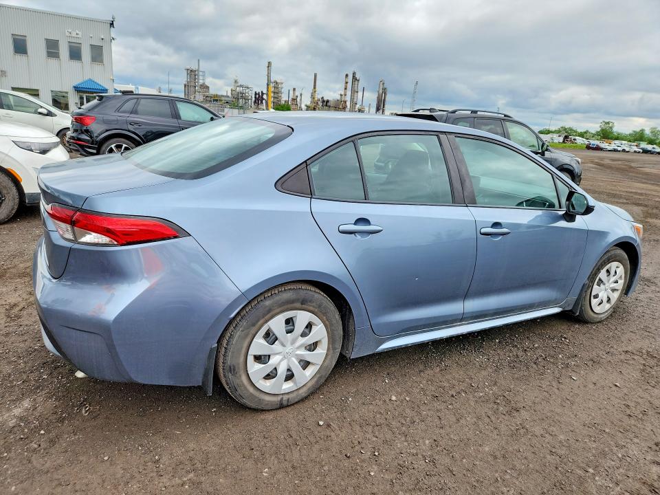 2020 Toyota Corolla VIN 5YFBPRBEXLP031946 COPART salvage auction — WATER/FLOOD, IP, sold $1,450 on 2026-07-28 (photo 3)