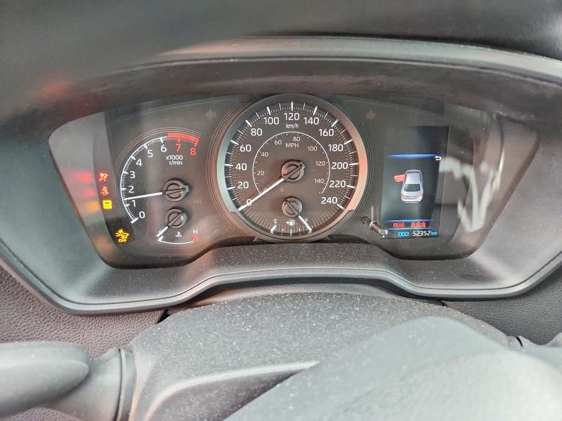 2020 Toyota Corolla VIN 5YFBPRBEXLP031946 COPART salvage auction — WATER/FLOOD, IP, sold $1,450 on 2026-07-28 (photo 9)