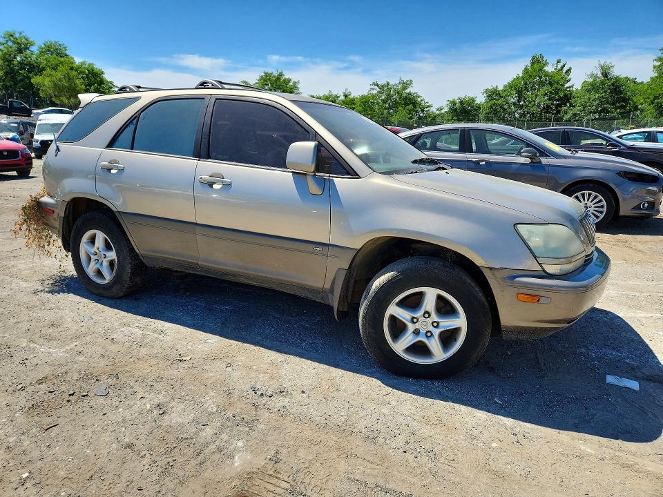 2001 Lexs Rx300 VIN JTJGF10U410110019 COPART salvage auction — MECHANICAL, GA - CERTIFICATE OF TITLE, sold $125 on 2026-07-21 (photo 4)