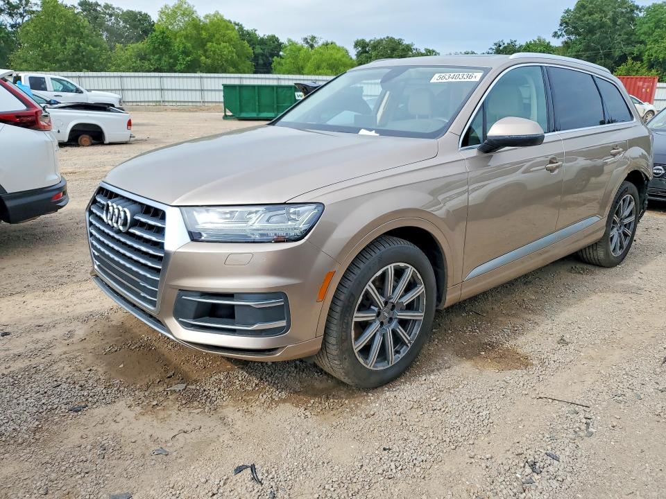 2018 Audi Q7 VIN WA1VAAF78JD037542 COPART salvage auction — REAR END, Al - Cert Of Title-Salvage Title, sold $10,100 on 2026-07-07 (photo 1)