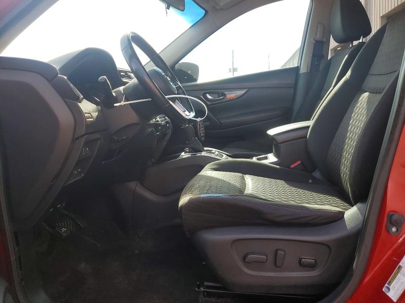 2017 Nissan Rogue VIN JN8AT2MT9HW407551 COPART salvage auction — FRONT END, IN - CERTIFICATE OF TITLE, sold $250 on 2026-07-23 (photo 7)