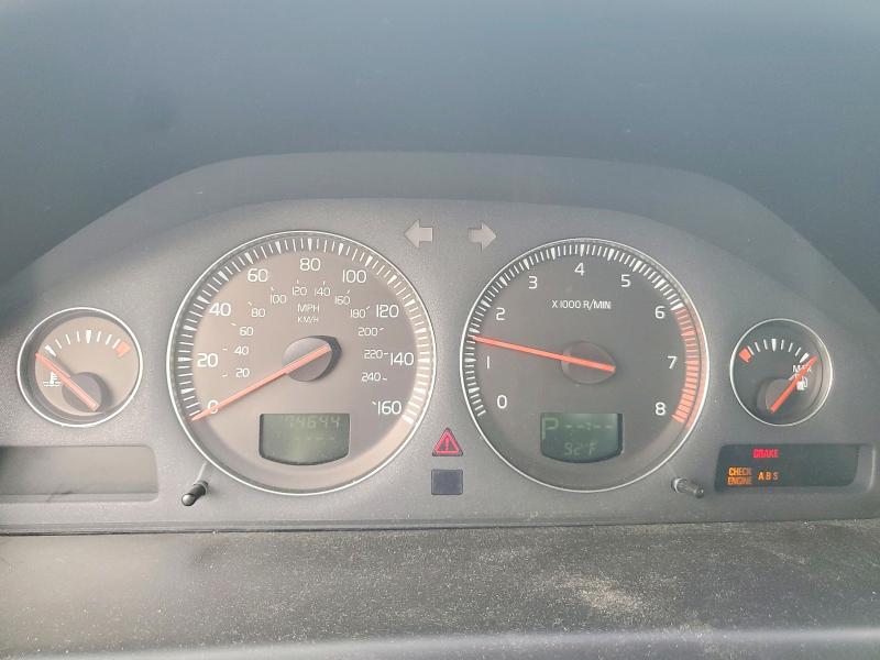2004 Volvo S60 VIN YV1RS59VX42339169 COPART salvage auction — MECHANICAL, Nj - Certificate Of Title, sold $450 on 2026-07-06 (photo 9)