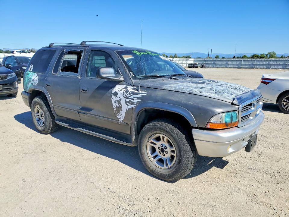 2002 Dodge Durango VIN 1B4HS58Z22F165283 COPART salvage auction — SIDE, SC, sold $50 on 2026-07-10 (photo 4)