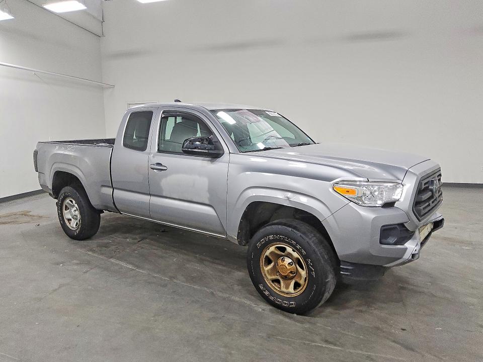 2018 Toyota Tacoma VIN 5TFSX5EN7JX058203 COPART salvage auction — FRONT END, Ma - Certificate Of Title, sold $6,800 on 2026-07-30 (photo 4)