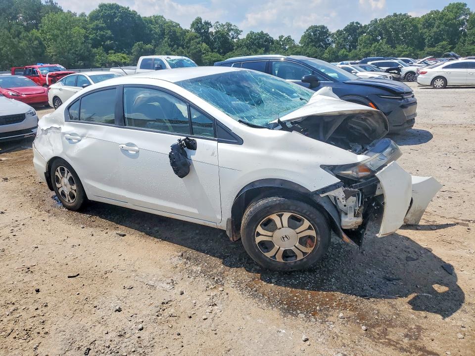 2015 Honda Civic VIN 19XFB4F28FE001434 COPART salvage auction — FRONT END, Ga - Certificate Of Title, sold $275 on 2026-07-02 (photo 4)