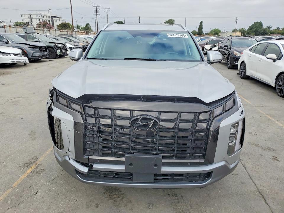 2023 Hyundai Palisade VIN KM8R44GE0PU566808 COPART salvage auction — FRONT END, Ca - Salvage Certificate (P), sold $11,500 on 2026-08-01 (photo 5)