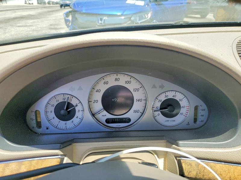 2004 Mercedes-benz E-class VIN WDBUF70J04A461313 COPART salvage auction — FRONT END, CA - SALVAGE CERTIFICATE, sold $475 on 2026-07-28 (photo 9)