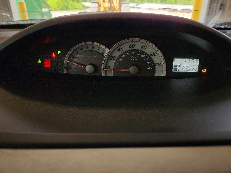 2007 Toyota Yaris VIN JTDBT923471081956 COPART salvage auction — FRONT END, Wi - Junked Vehicle Bill Of Sale, sold $600 on 2026-07-22 (photo 9)