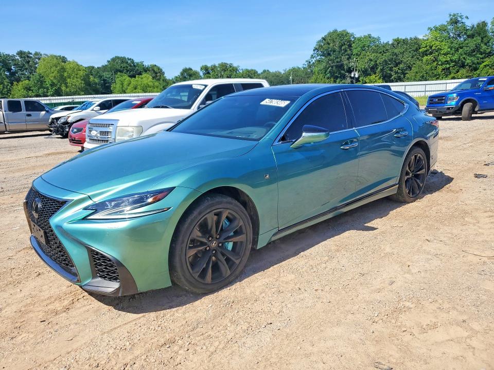 2018 Lexus Ls500 VIN JTHB51FF8J5000455 COPART salvage auction — NORMAL WEAR, Tx - Certificate Of Title, sold $28,250 on 2026-07-07 (photo 1)