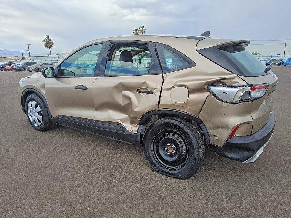 2020 Ford Escape VIN 1FMCU0F69LUC63562 COPART salvage auction — REAR END, Az - Certificate Of Title, sold $1,250 on 2026-07-02 (photo 2)
