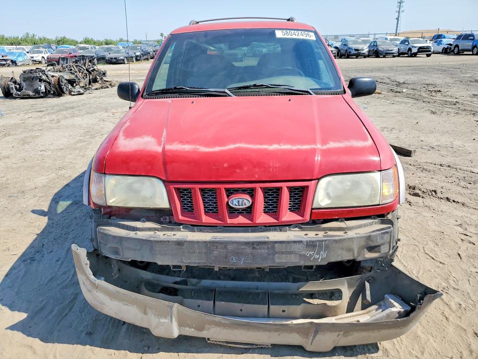 2002 Kia Sportage VIN KNDJA723625136768 COPART salvage auction — FRONT END, SC, sold $350 on 2026-07-16 (photo 5)