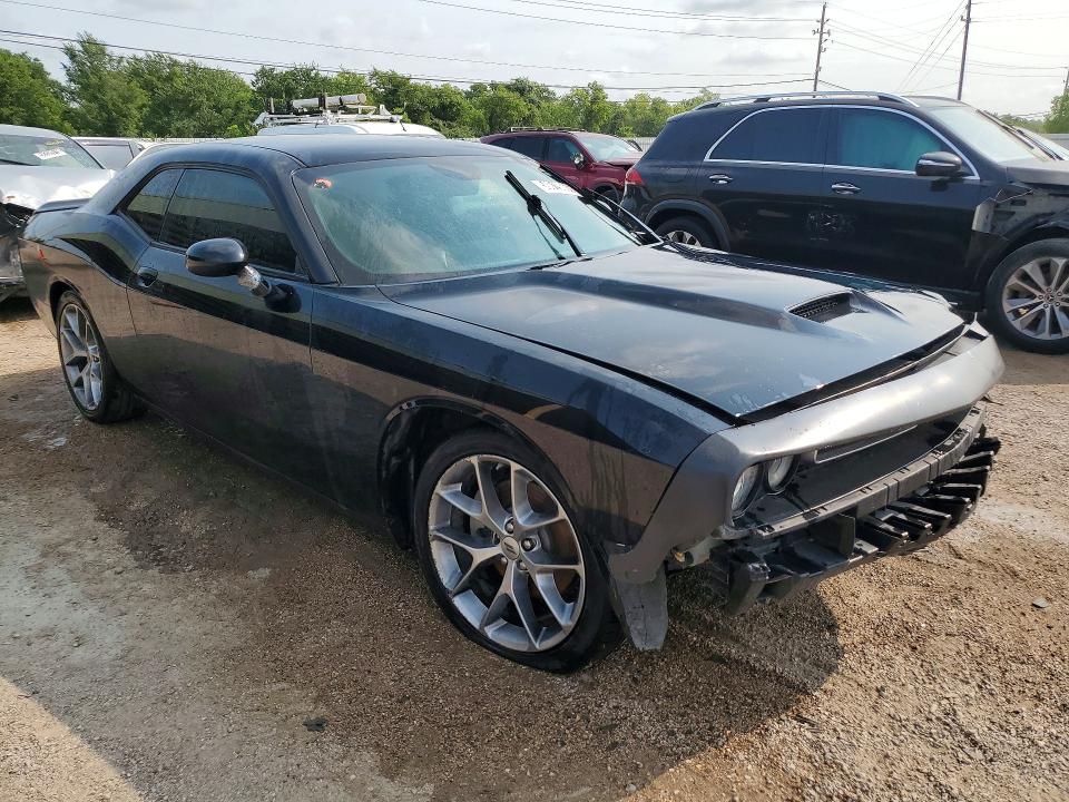 2022 Dodge Challenger VIN 2C3CDZJG9NH214705 COPART salvage auction — FRONT END, Tx - Certificate Of Title, sold $3,950 on 2026-07-30 (photo 4)