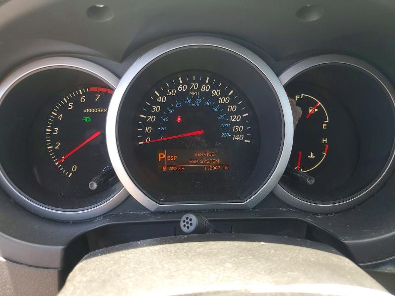 2009 Suzuki Gr vitara VIN JS3TD149294100379 COPART salvage auction — REAR END, SC, sold $475 on 2026-07-16 (photo 9)