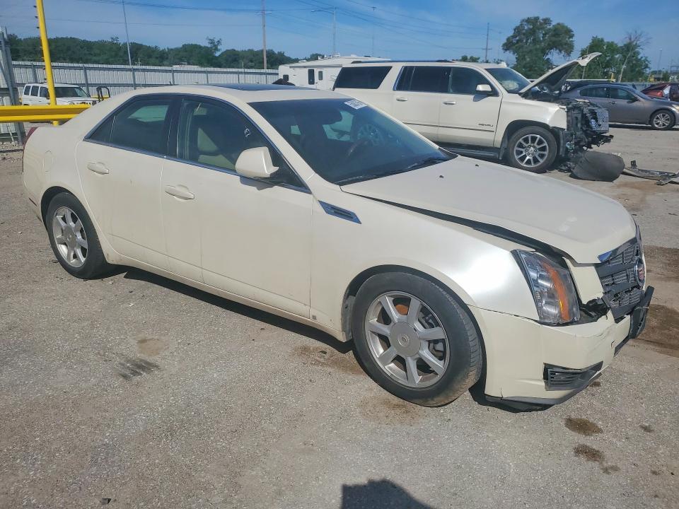 2008 Cadillac Cts VIN 1G6DS57V980138645 COPART salvage auction — FRONT END, Id - Salvage Certificate Of Title, sold $475 on 2026-07-31 (photo 4)