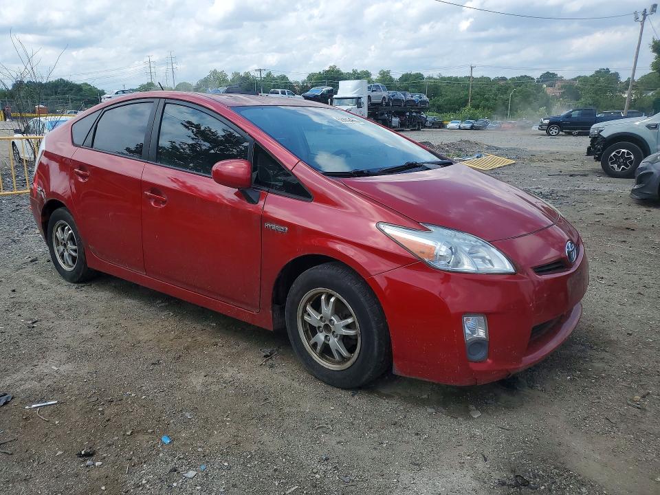 2011 Toyota Prius VIN JTDKN3DU3B0283859 COPART salvage auction — FRONT END, Md - Certificate Of Title, sold $400 on 2026-07-21 (photo 4)