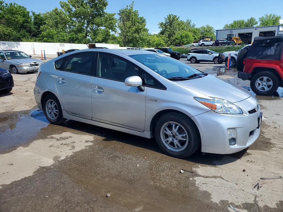 2011 Toyt Prius VIN JTDKN3DU5B5334488 COPART salvage auction — REAR END, MO - SALVAGE CERTIFICATE OF TITLE, sold $1,250 on 2026-07-24 (photo 4)