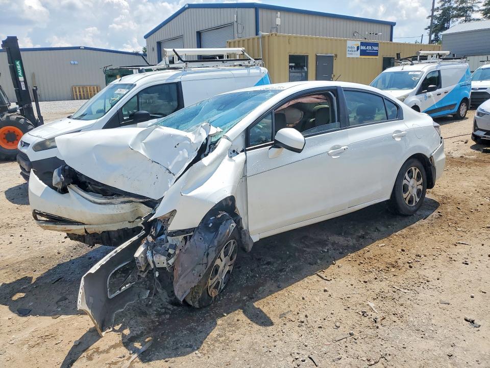 2015 Honda Civic VIN 19XFB4F28FE001434 COPART salvage auction — FRONT END, Ga - Certificate Of Title, sold $275 on 2026-07-02 (photo 1)