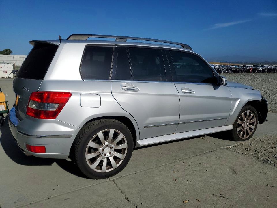 2010 Mercedes-benz Glk-class VIN WDCGG8HB5AF326948 COPART salvage auction — FRONT END, Ca - Salvage Certificate, sold $1,250 on 2026-07-20 (photo 3)