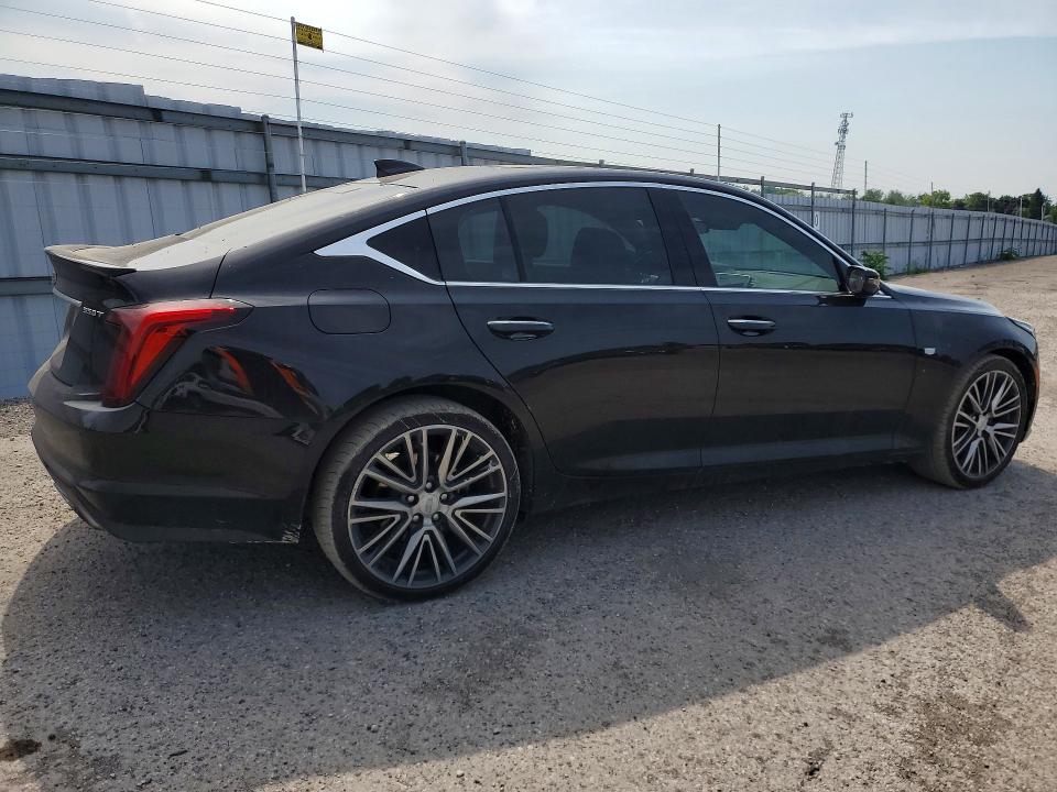 2023 Cadillac Ct5 VIN 1G6DS5RW0P0153782 COPART salvage auction — NORMAL WEAR, On - Permit No Brand - Unfit (P), sold $9,700 on 2026-07-22 (photo 3)