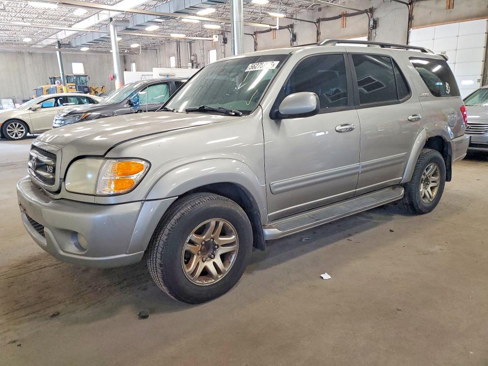 2003 Toyota Sequoia VIN 5TDZT38A13S140430 COPART salvage auction — MINOR DENT/SCRATCHES, Mn - Certificate Of Title, sold $675 on 2026-07-07 (photo 1)