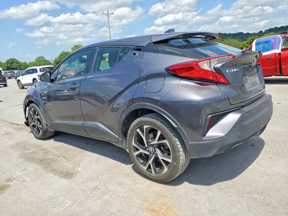 2019 Toyota C-hr VIN JTNKHMBX2K1025767 COPART salvage auction — SIDE, Tn - Salvage Certificate, sold $3,000 on 2026-07-20 (photo 2)