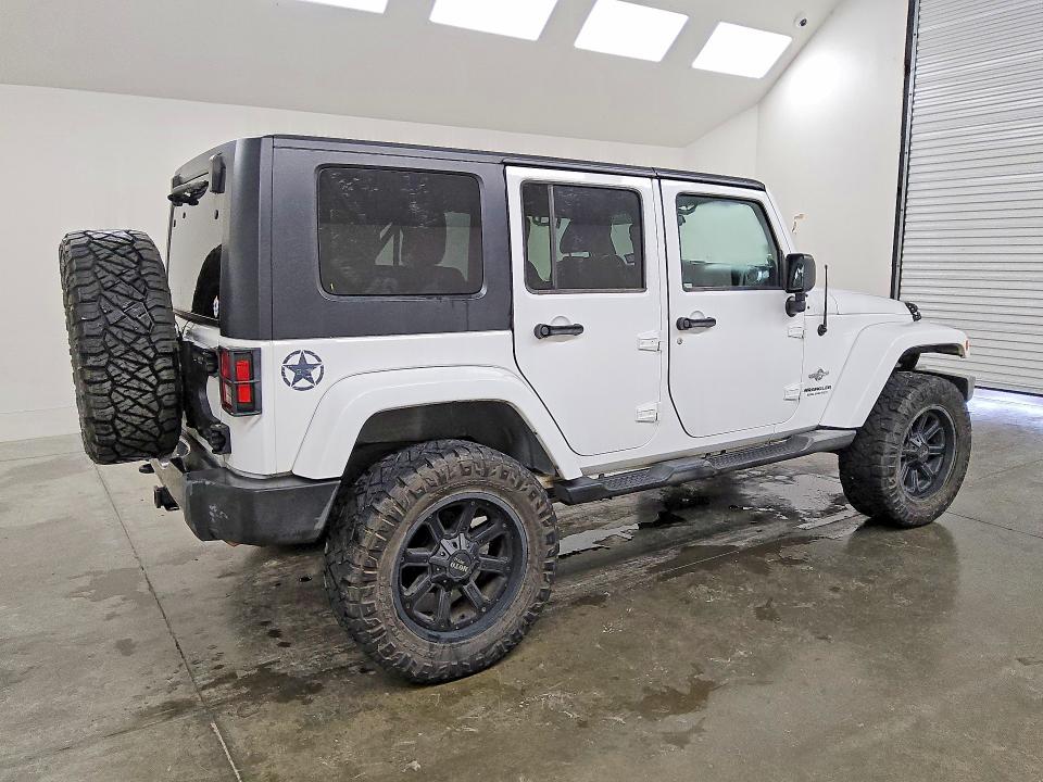 2013 Jeep Wrangler / VIN 1C4BJWDG6DL613986 COPART salvage auction — MINOR DENT/SCRATCHES, Tx - Certificate Of Title, sold $5,200 on 2026-07-09 (photo 3)