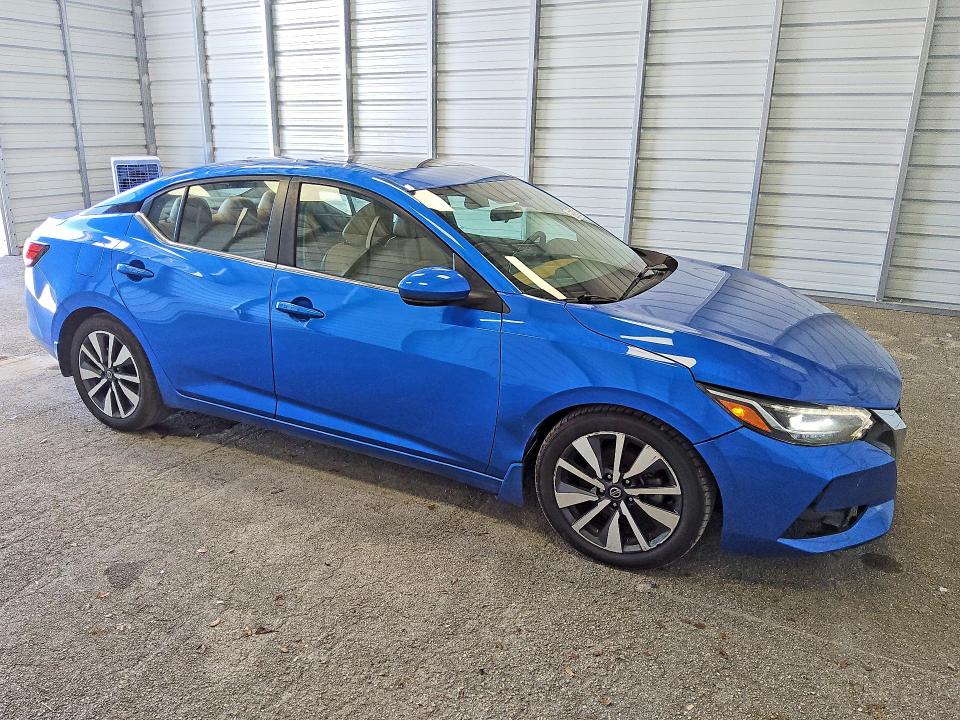 2020 Nissan Sentra VIN 3N1AB8CV2LY286709 COPART salvage auction — FRONT END, Wv - Certificate Of Title, sold $6,600 on 2026-07-02 (photo 4)