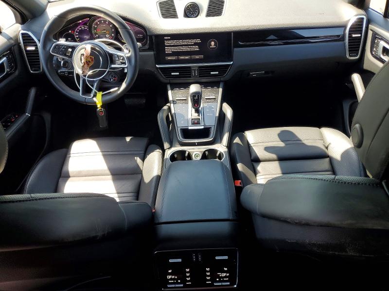 2022 Porsche Cayenne VIN WP1BE2AY8NDA51058 COPART salvage auction — Front End, CA - SALVAGE CERTIFICATE (P), sold $34,650 on 2026-06-26 (photo 8)