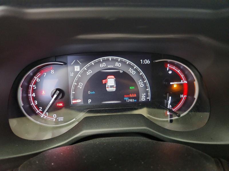 2024 Toyota Rav4 VIN 2T3P1RFV5RC426912 COPART salvage auction — HAIL, Fl - Certificate Of Title (P), sold $19,700 on 2026-07-30 (photo 9)