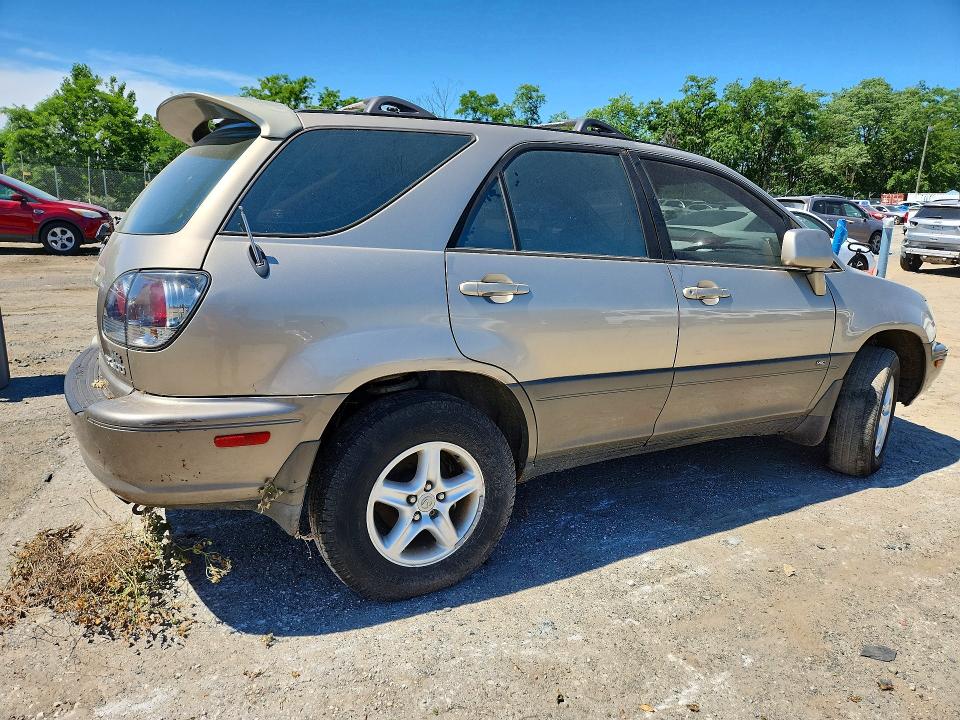 2001 Lexs Rx300 VIN JTJGF10U410110019 COPART salvage auction — MECHANICAL, GA - CERTIFICATE OF TITLE, sold $125 on 2026-07-21 (photo 3)