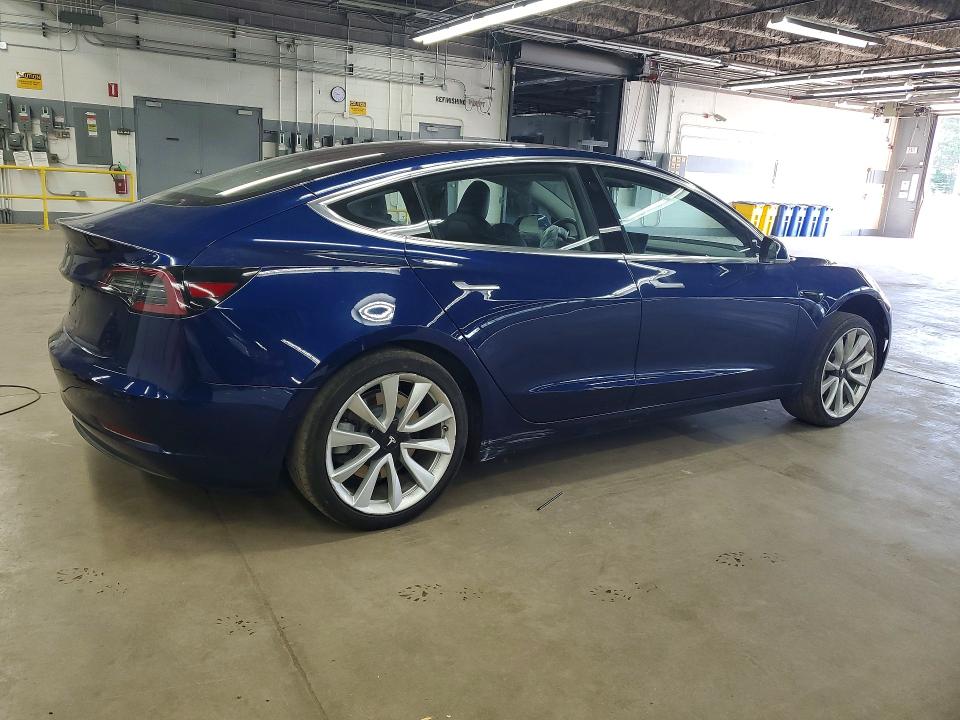 2018 Tesla Model 3 VIN 5YJ3E1EA0JF008155 COPART salvage auction — MECHANICAL, Ga - Certificate Of Title, sold $8,600 on 2026-07-06 (photo 3)