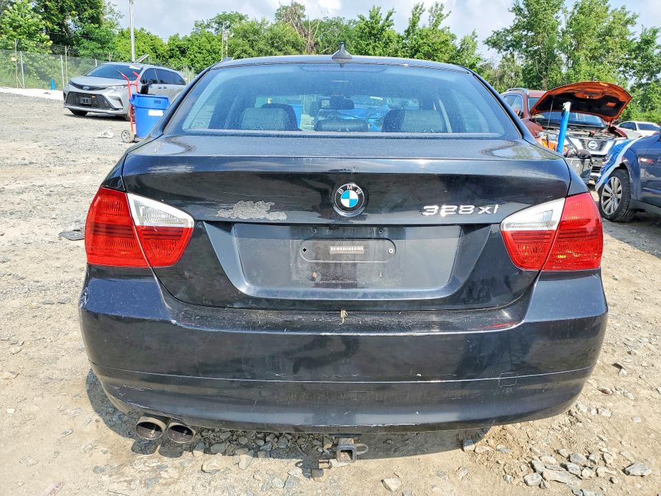 2007 BMW 3 series VIN WBAVC73567AC79794 COPART salvage auction — FRONT END, Md - Cert Of Salvage > 75% Damage, sold $375 on 2026-07-28 (photo 6)