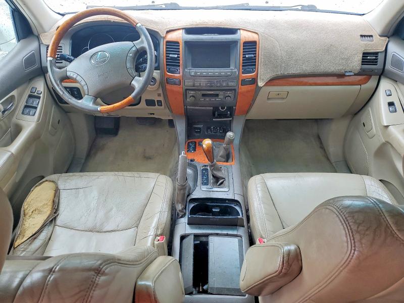 2007 Lexus Gx VIN JTJBT20XX70131324 COPART salvage auction — FRONT END, CT, sold $175 on 2026-07-13 (photo 8)