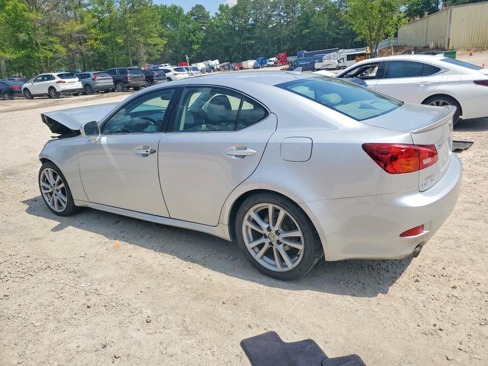 2007 Lexus Is VIN JTHBK262472033622 COPART salvage auction — FRONT END, NC - SALVAGE CERTIFICATE OF TITLE, sold $275 on 2026-07-31 (photo 2)