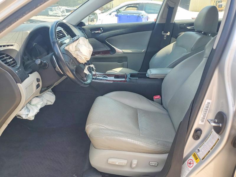 2007 Lexus Is VIN JTHBK262472033622 COPART salvage auction — FRONT END, NC - SALVAGE CERTIFICATE OF TITLE, sold $275 on 2026-07-31 (photo 7)