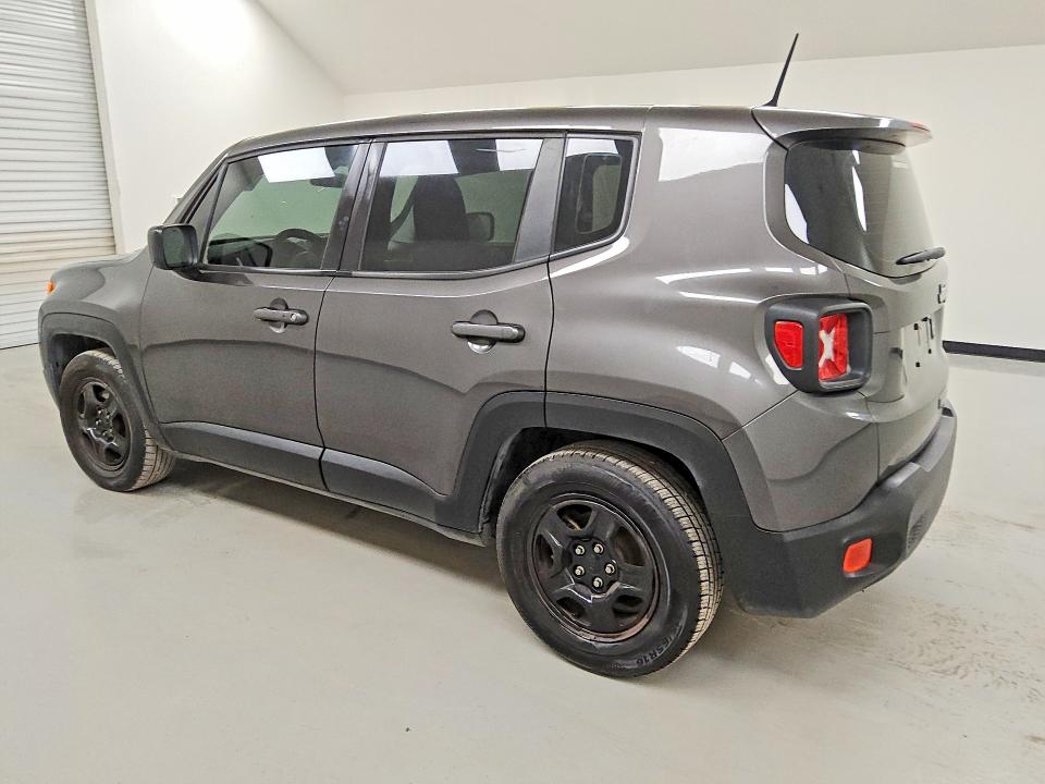 2018 Jeep Renegade VIN ZACCJAAB0JPG68375 COPART salvage auction — MECHANICAL, Tx - Certificate Of Title, sold $2,400 on 2026-07-09 (photo 2)