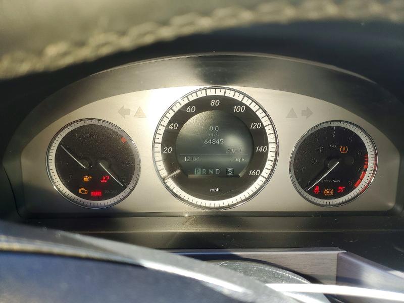 2010 Mercedes-benz Glk-class VIN WDCGG8HB5AF326948 COPART salvage auction — FRONT END, Ca - Salvage Certificate, sold $1,250 on 2026-07-20 (photo 9)