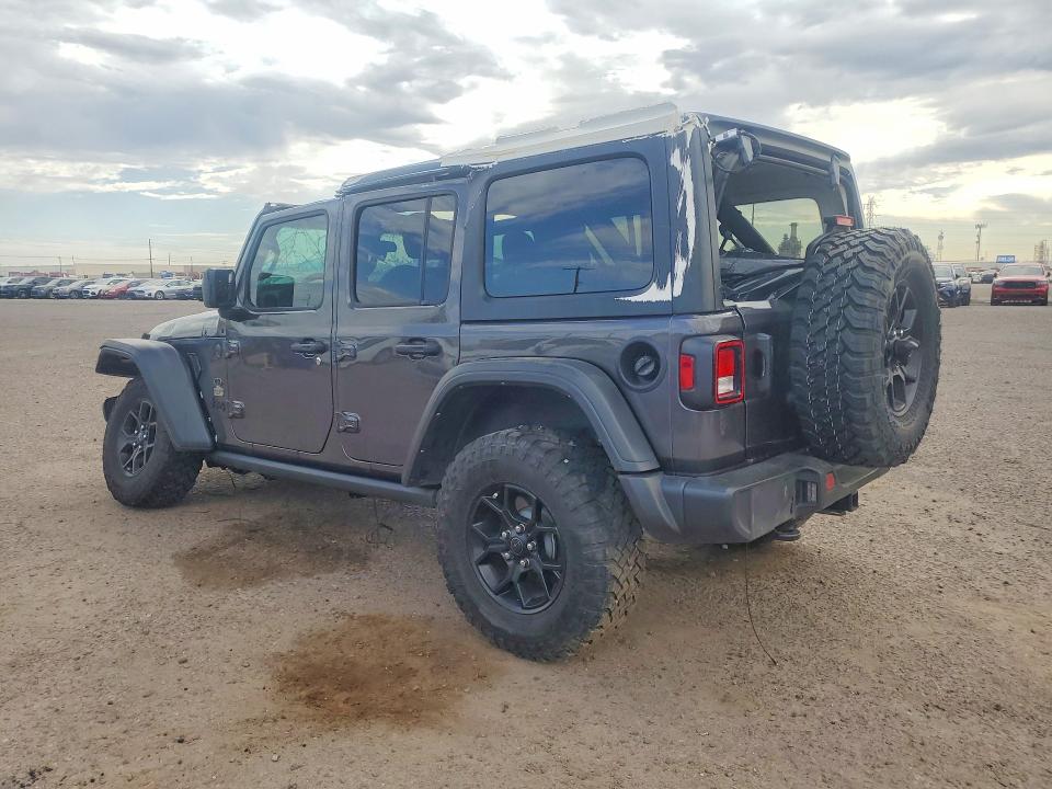 2025 Jeep Wrangler / VIN 1C4PJXDN3SW529940 COPART salvage auction — ROOF, Az - Certificate Of Title, sold $14,800 on 2026-07-02 (photo 2)
