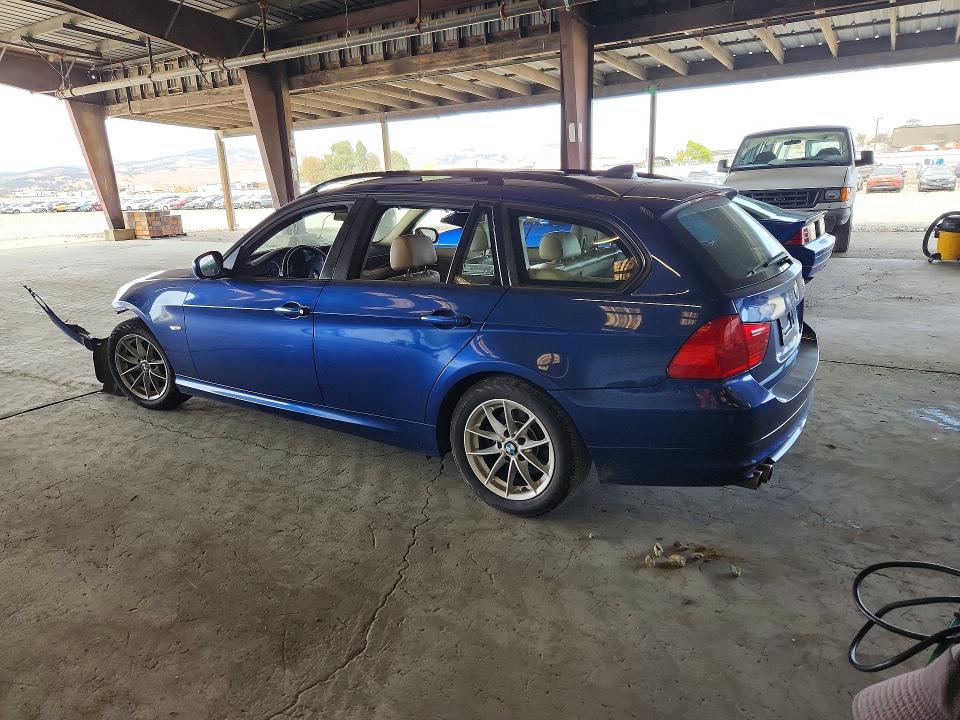 2010 BMW 3 series VIN WBAUT9C59AA191365 COPART salvage auction — FRONT END, Ca - Salvage Certificate, sold $2,800 on 2026-07-20 (photo 2)