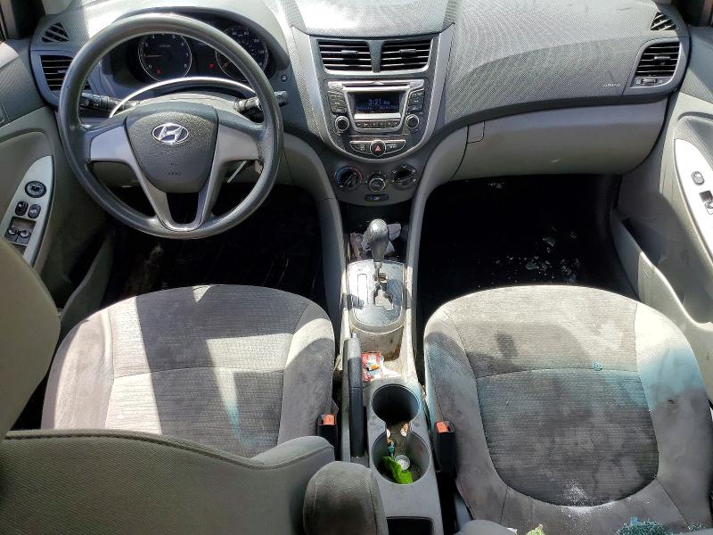 2015 Hyundai Accent VIN KMHCT4AE3FU919235 COPART salvage auction — SIDE, In - Cert Of Title-Salvage Title, sold $450 on 2026-07-13 (photo 8)