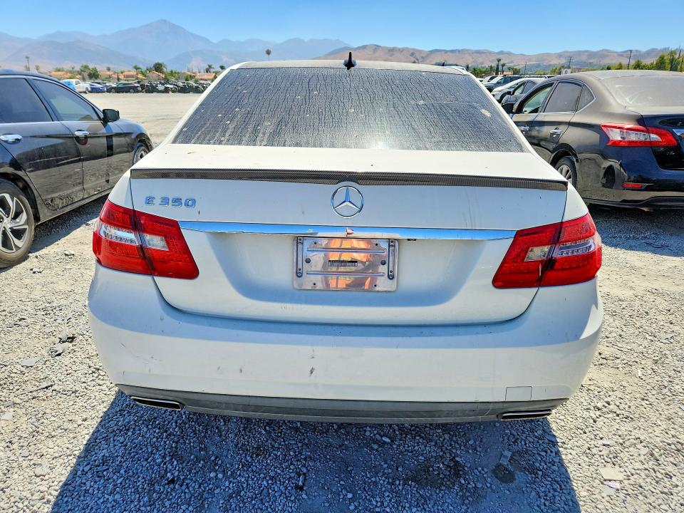 2010 Mercedes-benz E-class VIN WDDHF5GB1AA163781 COPART salvage auction — UNDERCARRIAGE, DV, sold $900 on 2026-08-12 (photo 6)