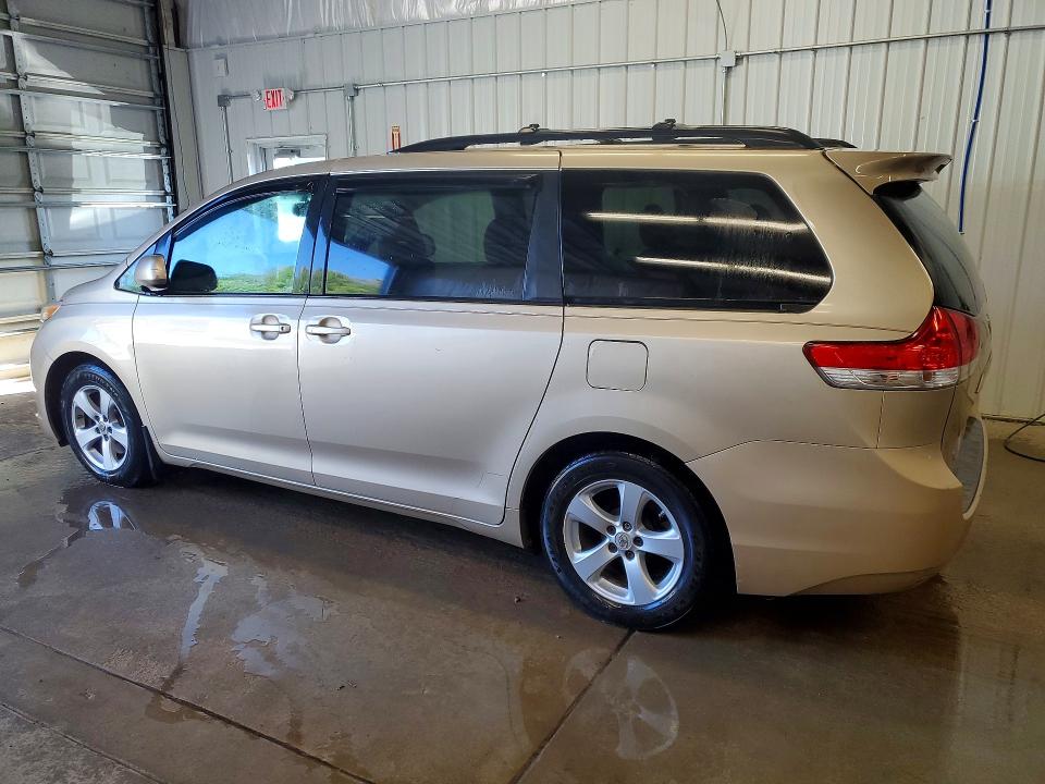 2011 Toyota Sienna VIN 5TDKK3DC7BS008699 COPART salvage auction — MECHANICAL, Wv - Certificate Of Title, sold $2,950 on 2026-07-31 (photo 2)
